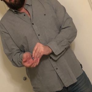 Todd Snyder Lightweight Gray button down shirt. XL